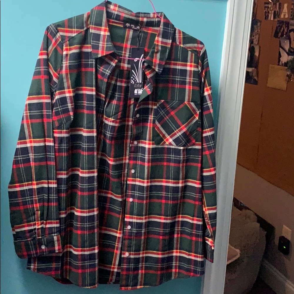 Button up top. I’ve never worn it before.